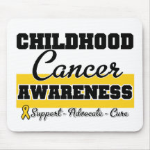 Childhood Cancer Awareness Mouse Pad