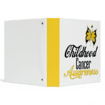 Childhood Cancer Butterfly Medical Binder