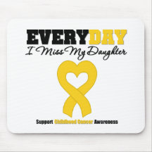 Childhood Cancer Every Day I Miss My Daughter Mouse Pad
