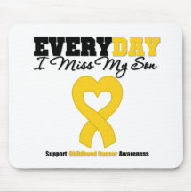 Childhood Cancer Every Day I Miss My Son Mouse Pad