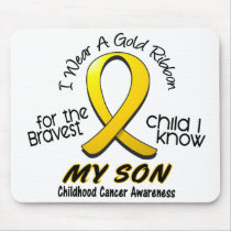 Childhood Cancer I Wear Gold Ribbon For My Son