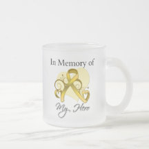 Childhood Cancer In Memory of My Hero Mug