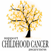 Childhood Cancer Tree Photo Sculpture