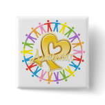 Childhood Cancer Unite in Awareness Button