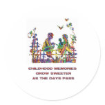 CHILDHOOD MEMORIES STICKER