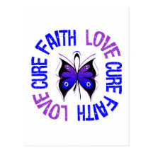 Childhood Stroke Faith Love Cure Post Card