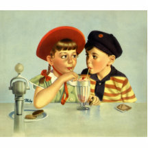 Childhood Sweethearts Cut Outs