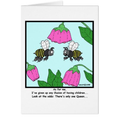 Childless: Bee cartoon by Hagen_Cartoons