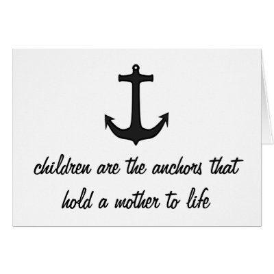 Children Anchor Mothers Card by twinacious