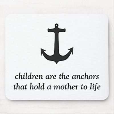 Children Anchor Mothers Mouse Pad by twinacious