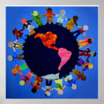 Children around the World Canvas Print: