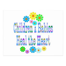 CHILDREN & BABIES POSTCARD