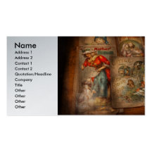 Children - Books - Fairy tales Business Card Templates
