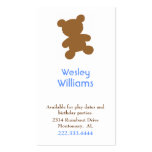 Children Calling Card Business Card Template