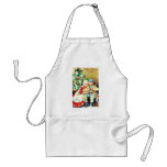 Children getting ready for Christmas night by prep Aprons