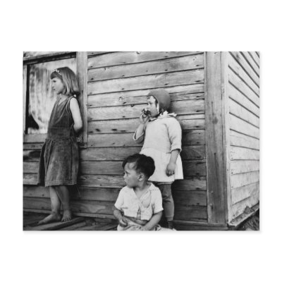 Children in Poverty: 1930s Postcards by Photoblog