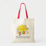 Children Matter - Teachers Care by Vera Trembach Tote Bag