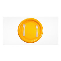 Children meal time picture card