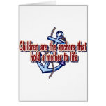 children mothers anchor to life