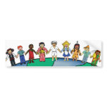 Children of the World Bumper Stickers