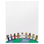 Children of the World Personalized Letterhead