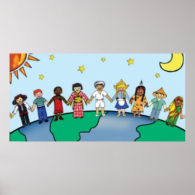 Children of the World Poster by MissNNick