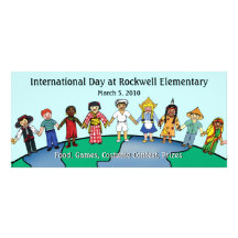 Children of the World Rack Card Template