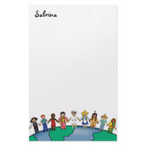 Children of the World Stationery