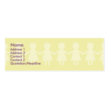 Children - Skinny Business Cards