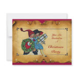 CHILDREN WITH CHRISTMAS GIFTS - INVITE