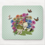 childrenNflowers1 Mouse Pad
