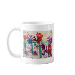 Children's handprint Garden Mug