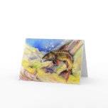 Children's Winning Artwork: brook trout cards