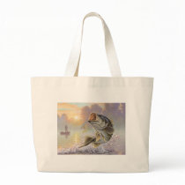 Children's Winning Artwork: largemouth bass Bag