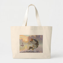 Children's Winning Artwork: largemouth bass Bag