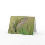 Children's Winning Artwork: largemouth bass Greeting Card