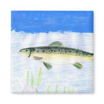 Children's Winning Artwork: trout Refrigerator Magnets