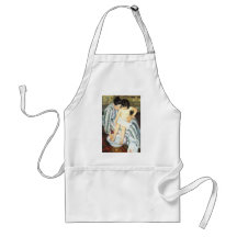 Child's Bath by Mary Cassatt Vintage Impressionism Apron