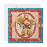 Child's Cowboy Birthday Party Invitation