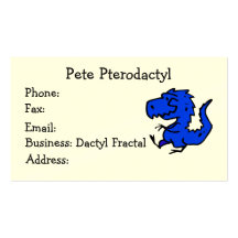 Child's First Business Card