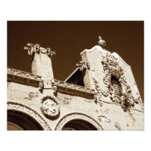 'Childs Restaurant Detail' Photographic Print