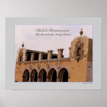 Childs Restaurant Facade Poster