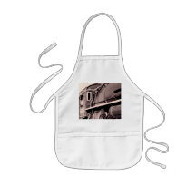 Childs Train Apron