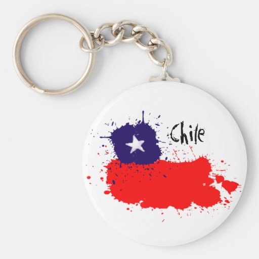 Chile artsy keychain
