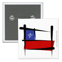 Chile Brush Flag Pin