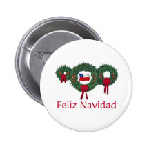 Chile Christmas 2 Pin