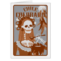 chile colorado : orange burn card