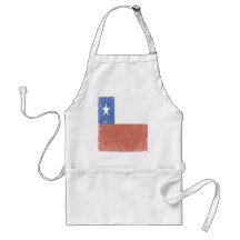 Chile Flag Apron