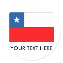Chile Flag Sticker