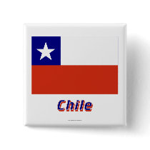 Chile Flag with Name